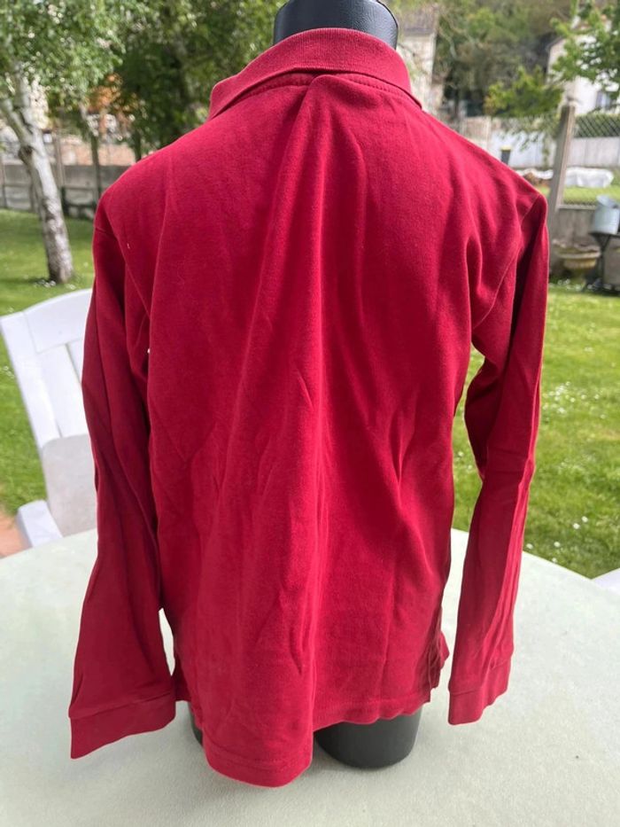 Polo rouge taille 8 ans - photo numéro 2