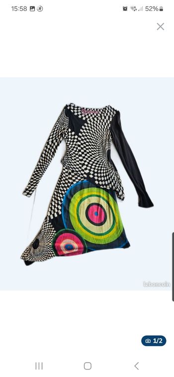 Robe desigual  taille 38