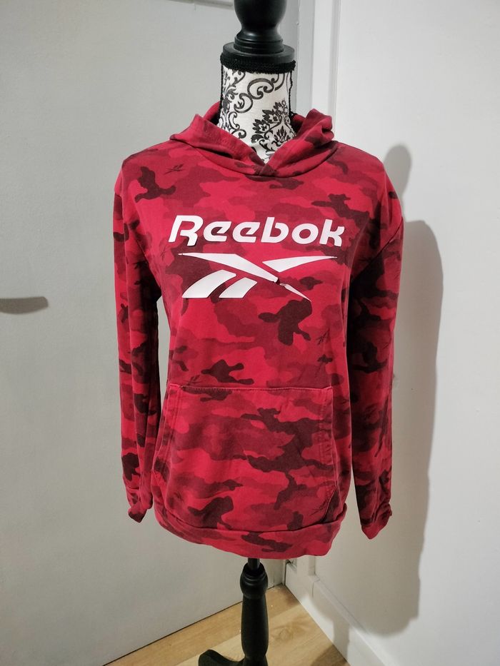 Sweat à capuche Reebok T.S ou 16 ans