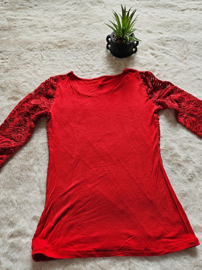 Top Rouge  Amisu -34/XS - photo numéro 5