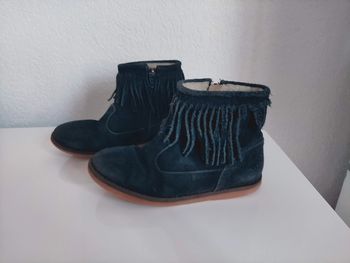 Bottines daim fourrées - 32