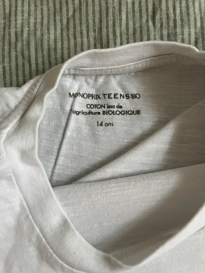 T-shirt 14 ans Monoprix - photo numéro 3