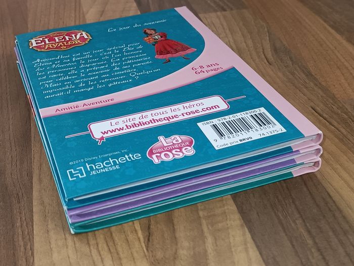 Lt 3 livres Elena d'Avalor Disney tomes 5,8 et 10 - photo numéro 5