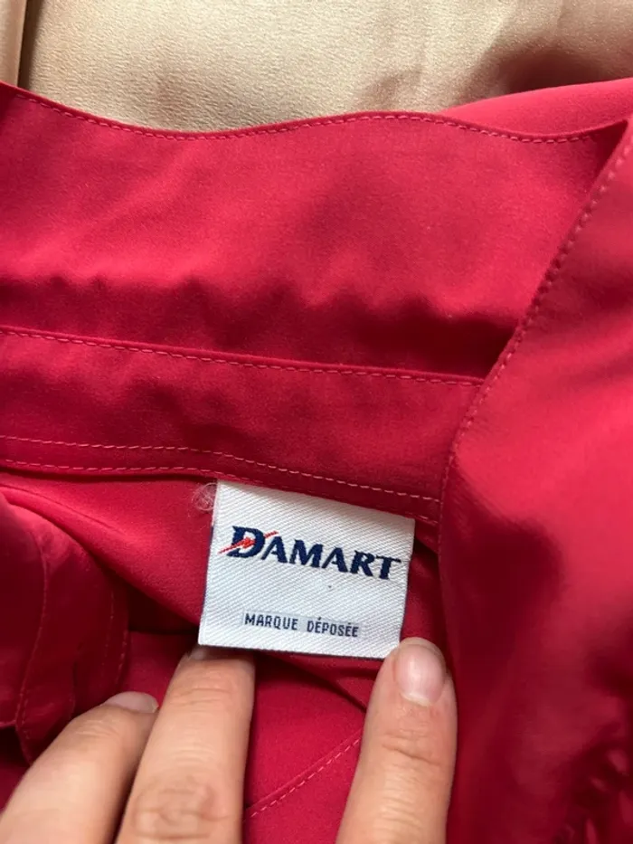 Chemisier rouge vintage taille 44 - photo numéro 7