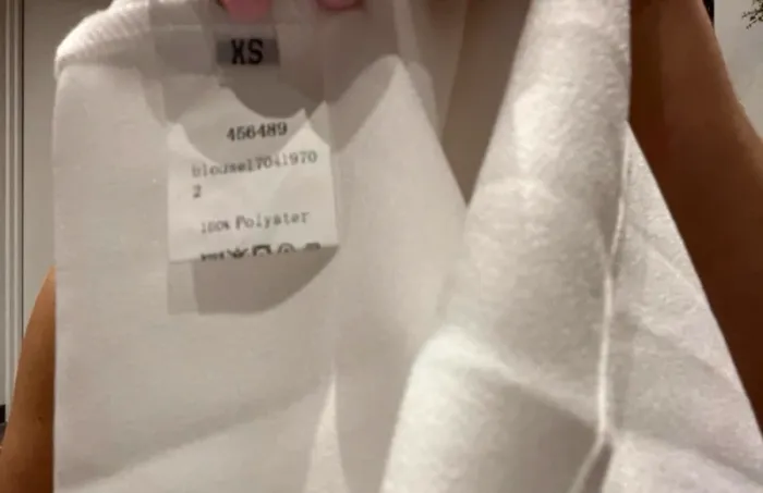 Tee shirt blanc avec broderies fleurs - photo numéro 4