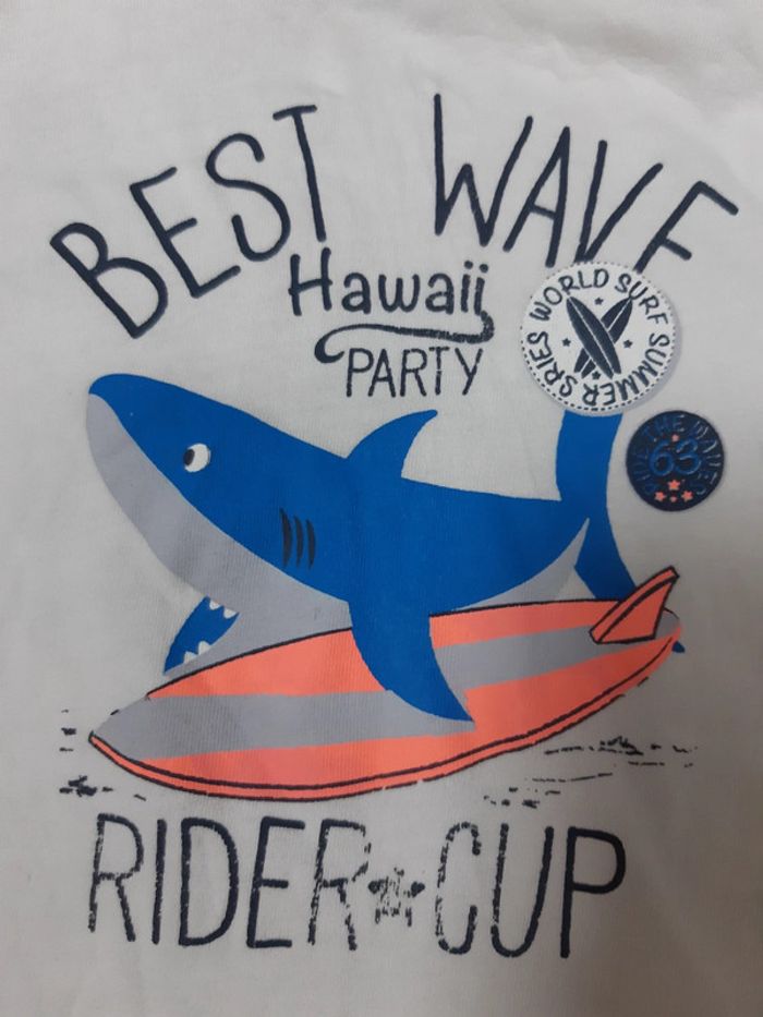 Tee shirt requin Influx 24 mois - photo numéro 5