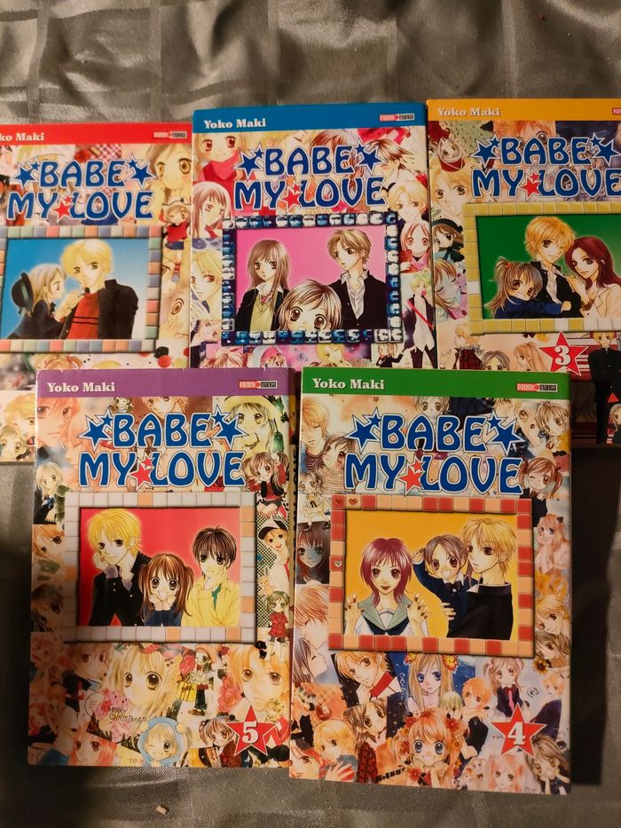 Lot Manga Babe my Love tom1/2/3/4/5