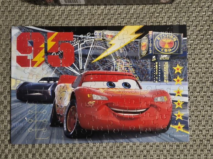 Puzzle "cars" 99 pièces - à partir de 5 ans - photo numéro 2