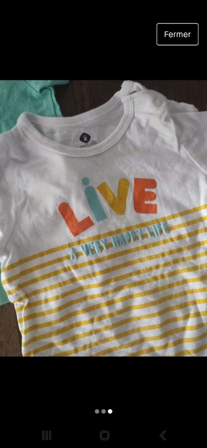 Lot 2 t-shirt - photo numéro 3