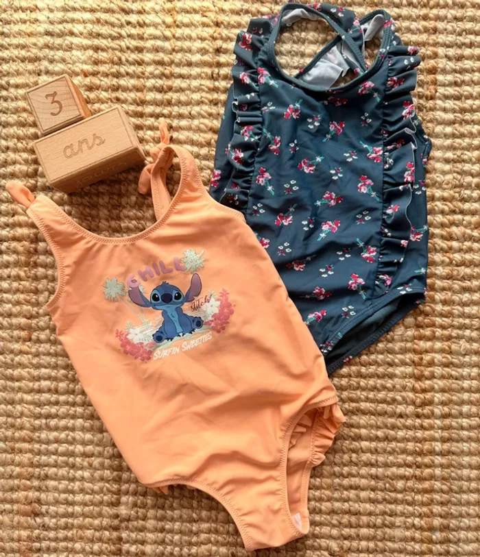 Lot maillots de bain 36mois / 96cm