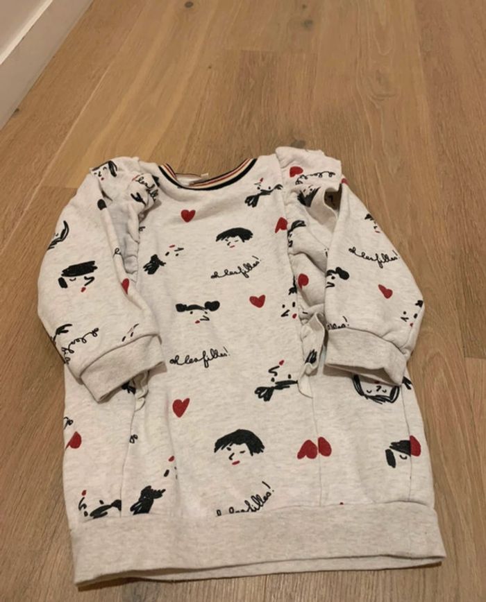 Ensemble robe et legging catimini 4 ans - photo numéro 5