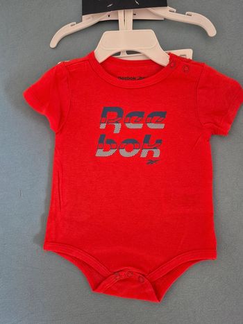 Body 3/6 mois, Reebok, neuf