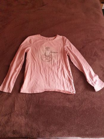 T-shirt fille manches longues