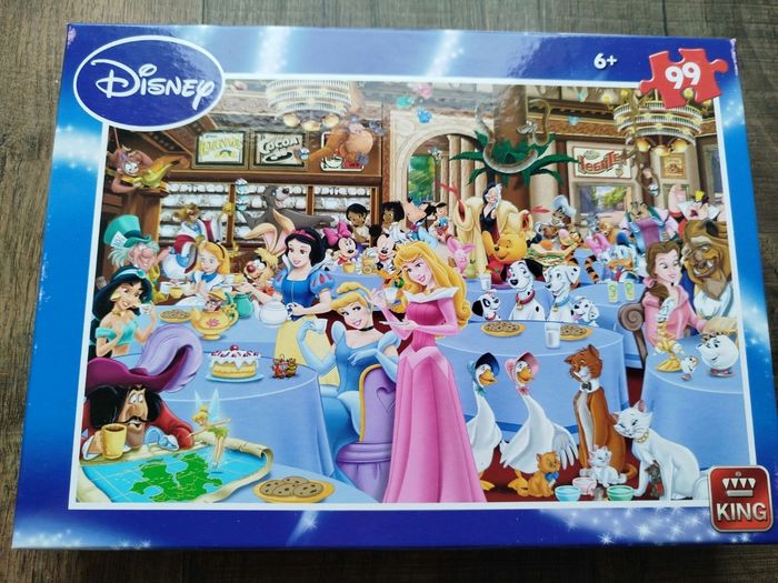 Puzzle, enfants, 6 ans et plus, personnages Disney, King, TBE