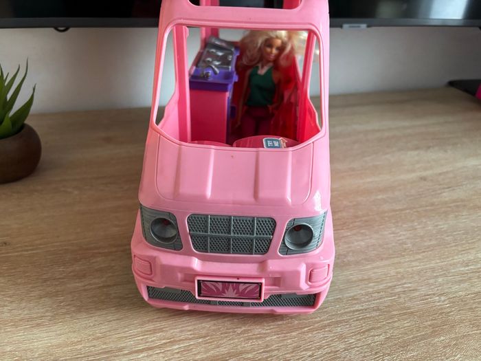 Camping car rose pour poupée Barbie son lumière - photo numéro 7