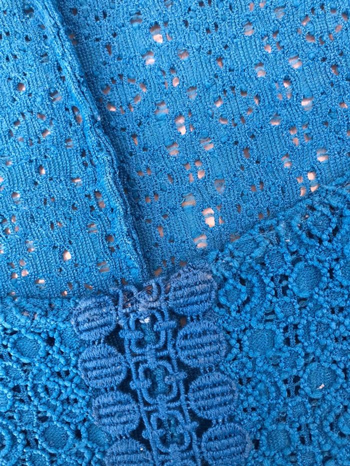 Robe mini bleu roi Laundry M - photo numéro 6