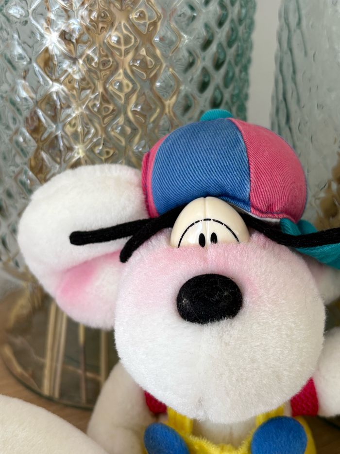 Peluche Diddl vintage casquette sac à dos - photo numéro 3