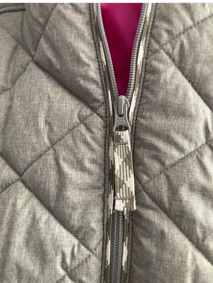Manteau gris chaud Quechua - photo numéro 4