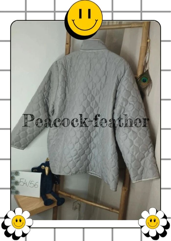 Blouson veste grise matelassée neuve 54/56 - photo numéro 7