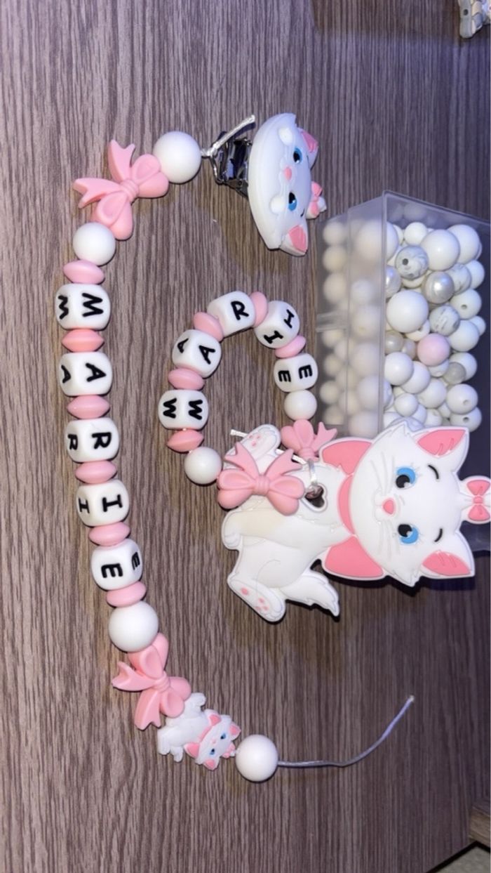 Ensemble attache tétine et anneaux’ de dentition - photo numéro 5