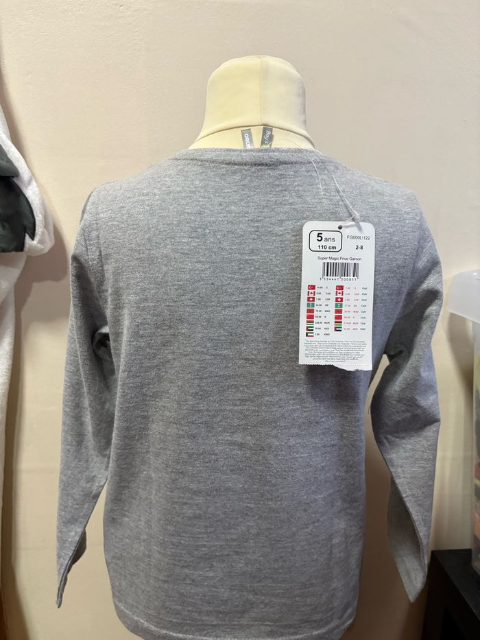 T shirt ML garçon taille 110 - photo numéro 4