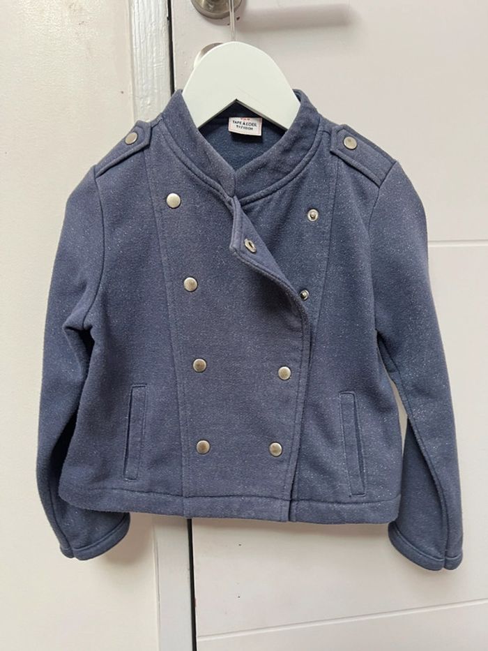 Veste coton tape à l’œil 5 ans