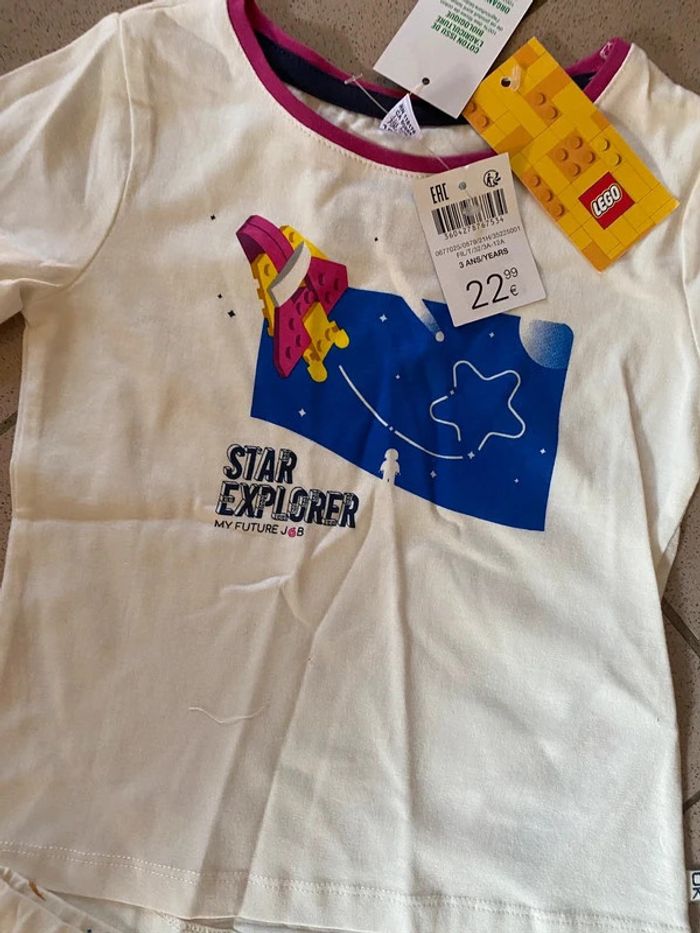 Pyjama Okaidi et Lego taille 3 ans Neuf - photo numéro 3