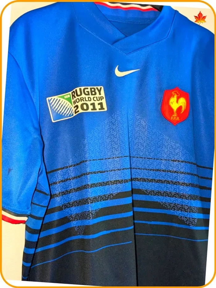 Maillot Rugby France 2011 L - photo numéro 3