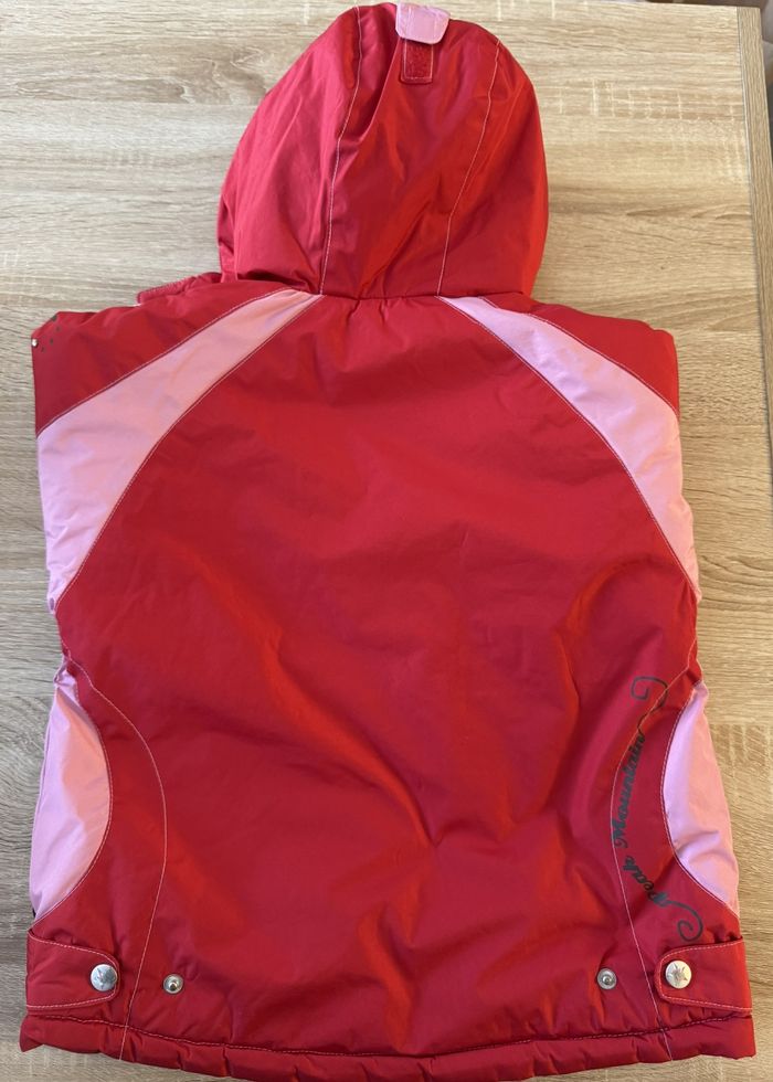 Blouson de ski fille rouge et rose Peak Mountain - photo numéro 6