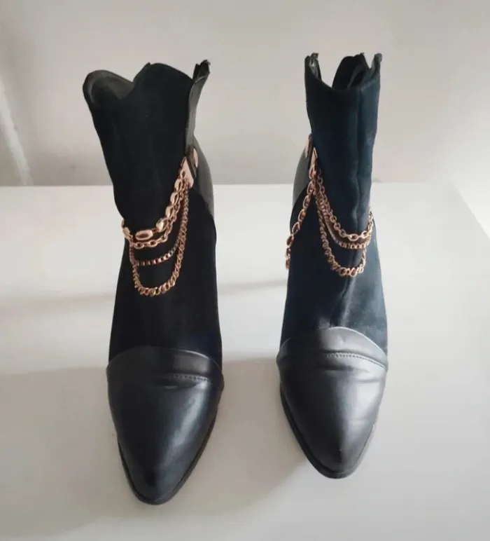 Bottines à talon hauts femme - photo numéro 4