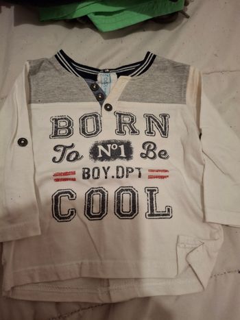 Tee-shirt manche longue 3 mois