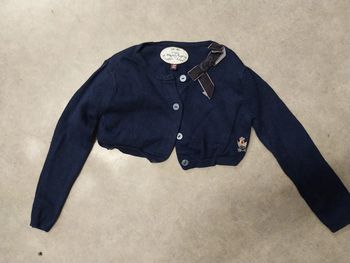 gilet boléro fille 3 ans sergent major