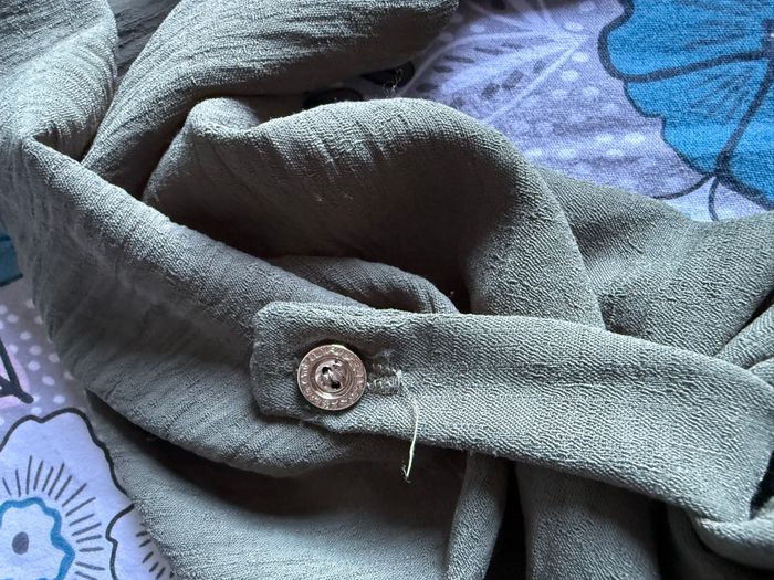 Neuf - Tunique kaki avec ceinture - Taille unique - photo numéro 3