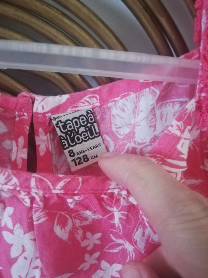 Débardeur fleuri/Blouse fleurie Tape à l'oeil T8ans - photo numéro 3