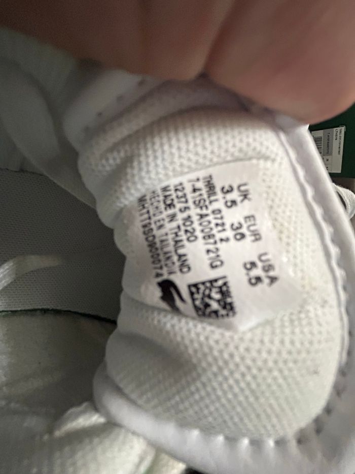 Basket Lacoste - photo numéro 3