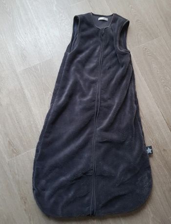 Gigoteuse polaire grise taille ajustable
