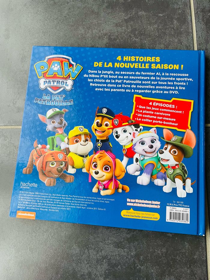 Livre Pat patrouille avec DVD - photo numéro 4