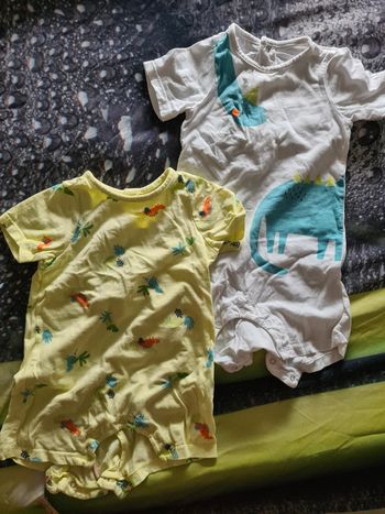 Lot de 2 combishort légères