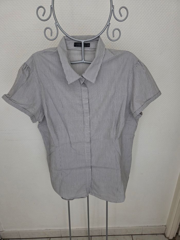 Chemise à rayures femme Kiabi - Taille 48