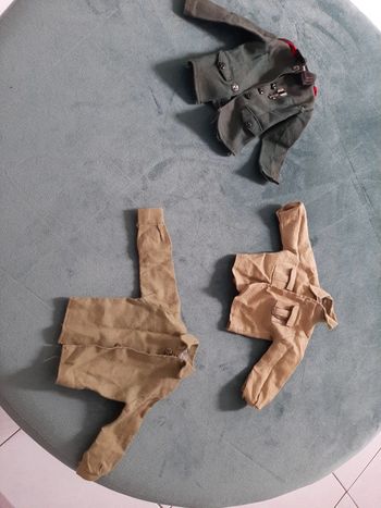 Lot 3 veste et chemises Action Joe vintage