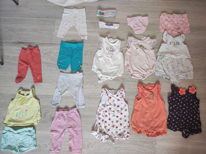 Lot vêtements bébé 3 mois (68 pièces) - photo numéro 2