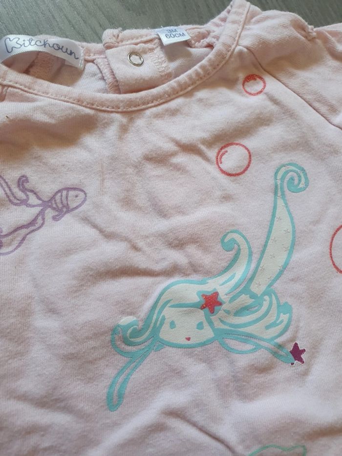 T-shirt été maillot 3mois fille
#ann010203_fille_3mois - photo numéro 2