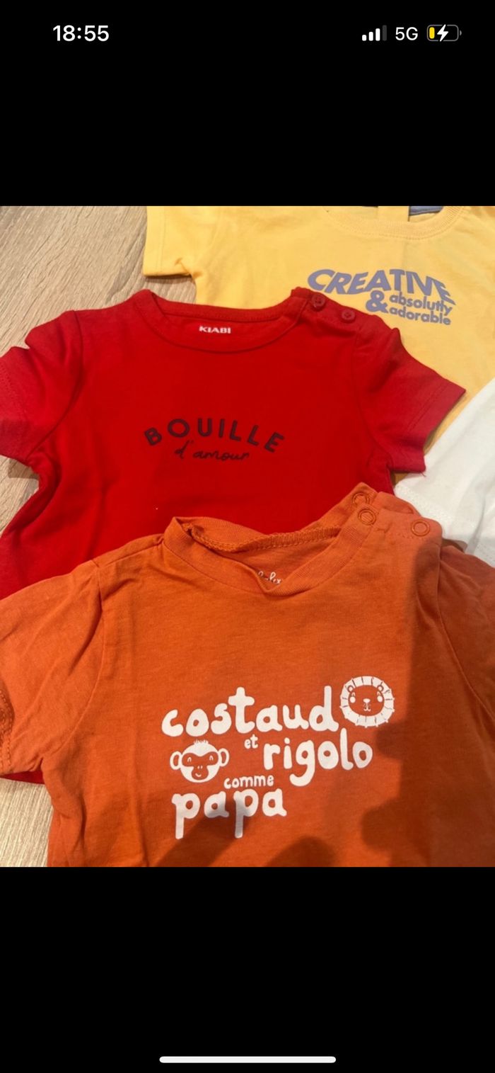 Lot t-shirts - photo numéro 3