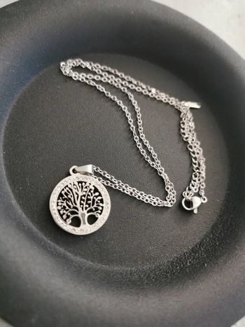 Collier et pendentif spirituel arbre de vie