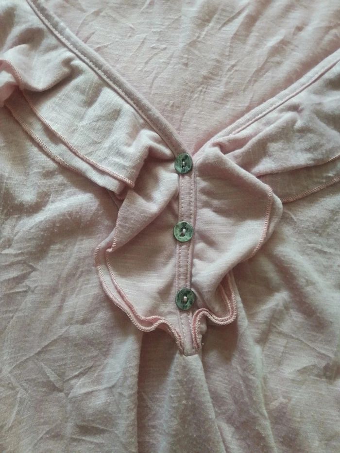 Blouse vieux rose taille 2 - photo numéro 3
