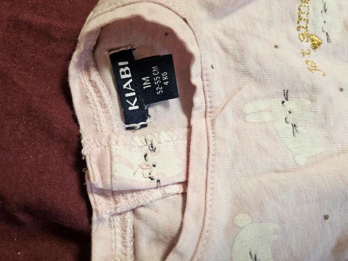 Lot vêtements été fille / bébé robe 3 mois / barboteuses - photo numéro 2