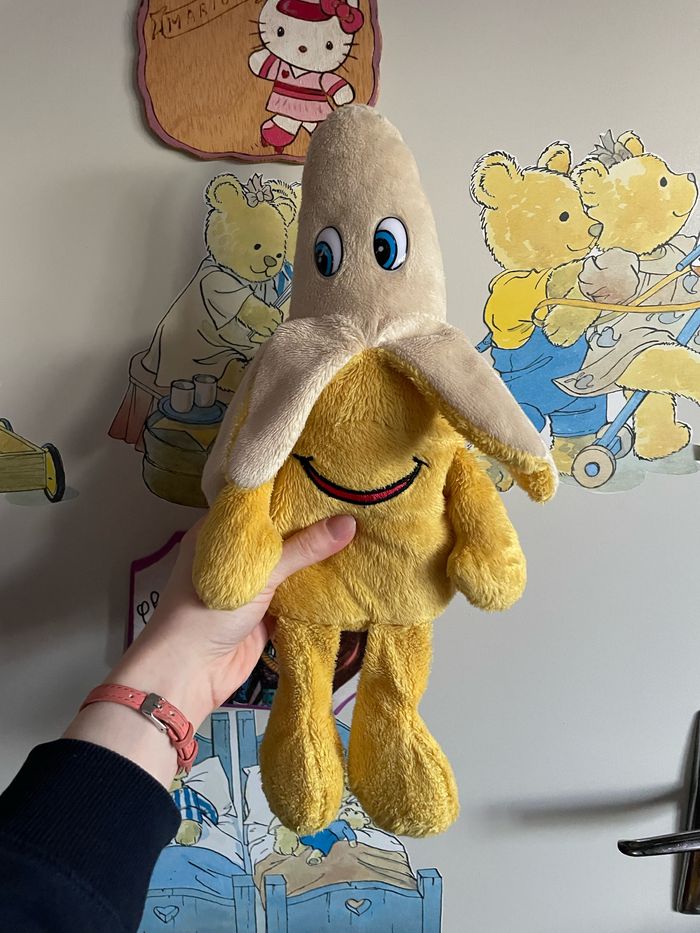 Peluche banane