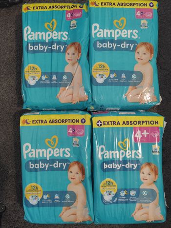 Couches Pampers baby-dry