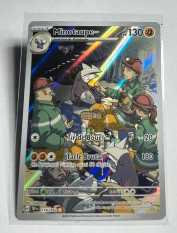 Carte pokémon neuve 🇨🇵 Minotaupe 174/162 Force Temporelle 