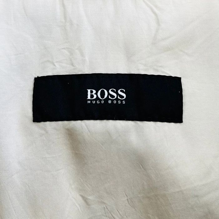 Manteau/parka/trench beige Hugo Bosse pour homme, taille 52 (L) - photo numéro 3